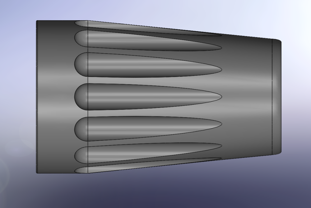 Tikka centerfire bolt shroud (Fluted)